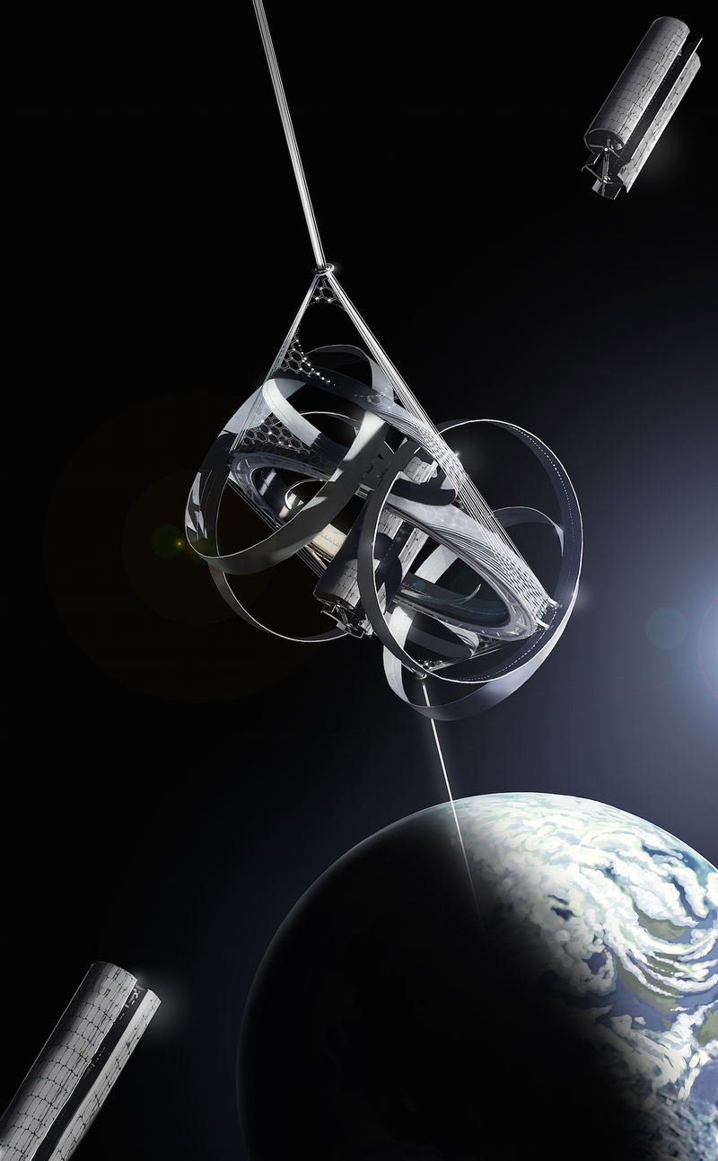 Illustration for article titled Here's How Space Megastructures Will Look, According to Neal Stephenson
